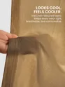 Khaki Textured Summer Pants